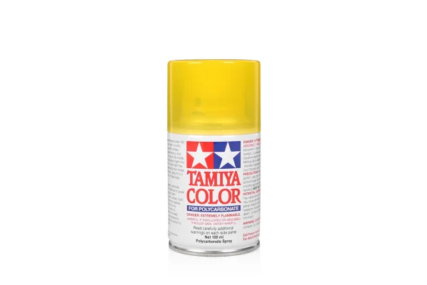 Tamiya Lexan Spray Paint - PS-42 Translucent Yellow Spray