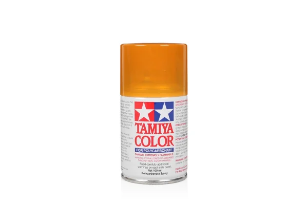 Tamiya Lexan Spray Paint - PS-43 Translucent Orange