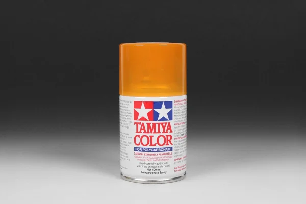 Tamiya Lexan Spray Paint - PS-43 Translucent Orange