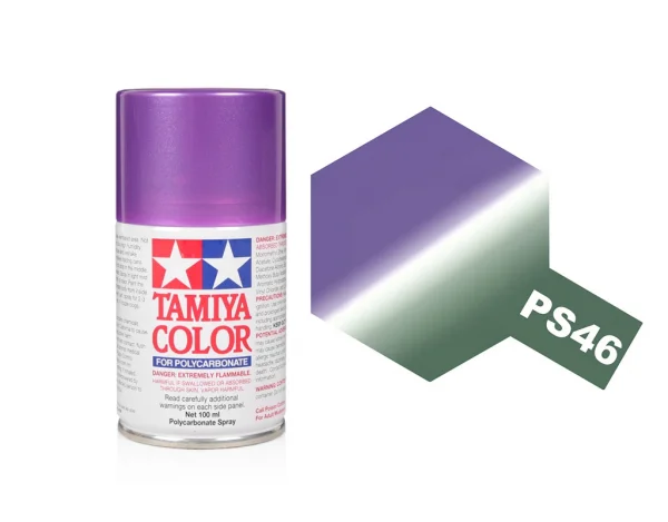 Tamiya Lexan Spray Paint - PS-46 Iridescent Flip Purple/Green