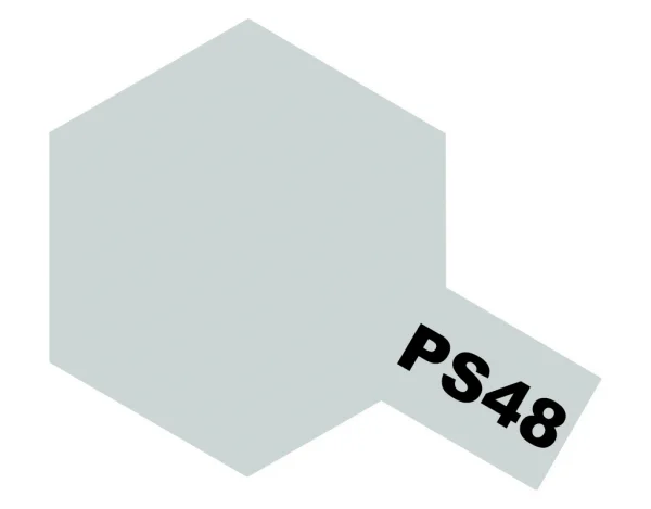 Tamiya Lexan Spray Paint - PS-48 Anodised Silver