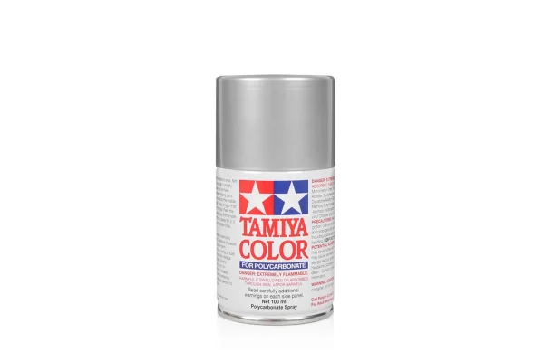 Tamiya Lexan Spray Paint - PS-48 Anodised Silver