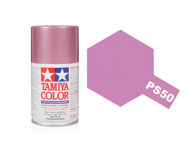 Tamiya Lexan Spray Paint - PS-50 Anodised Sparkling Pink