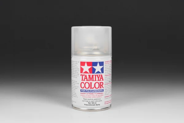 Tamiya Lexan Spray Paint - PS-55 Flat Clear