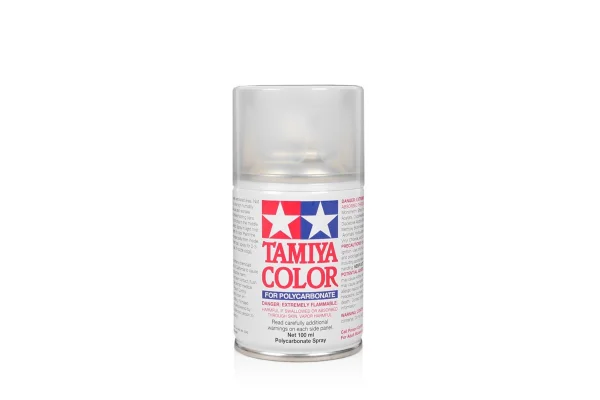 Tamiya Lexan Spray Paint - PS-55 Flat Clear