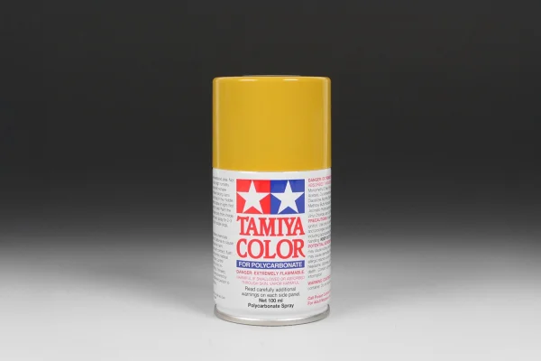 Tamiya Lexan Spray Paint - PS-56 Mustard Yellow