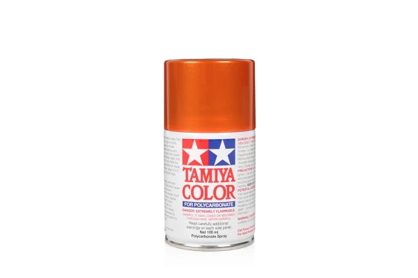 Tamiya Lexan Spray Paint - PS-61 Metallic Orange