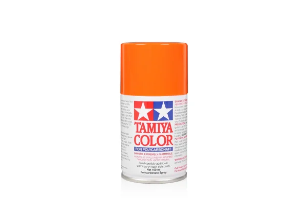 Tamiya Lexan Spray Paint - PS-62 Pure Orange