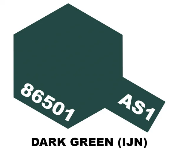 Tamiya AS-1 Spray Paint - Dark Green (IJN)