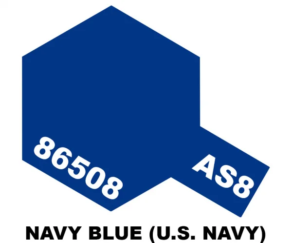 Tamiya AS-8 Spray Paint - Navy Blue (US Navy) — image 1 of 3