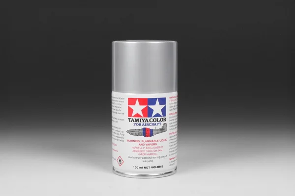 Tamiya AS-12 Spray Paint - Bare Metal Silver