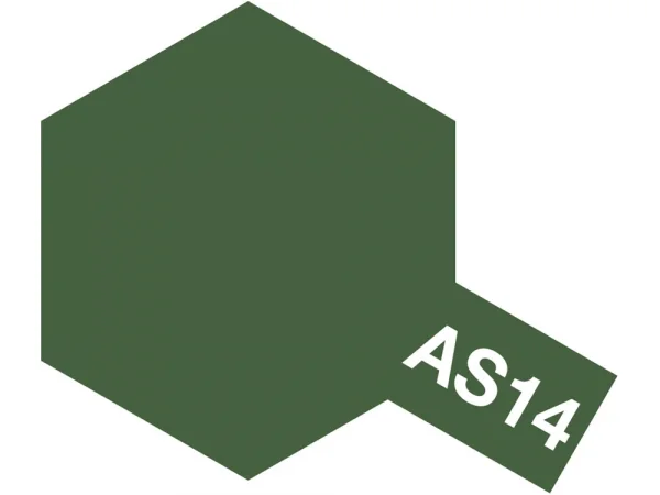 Tamiya AS-14 Spray Paint - Olive Green (USAF) — image 1 of 4