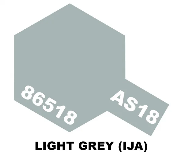 Tamiya AS-18 Spray Paint - Light Gray (IJA) ** CLEARANCE **