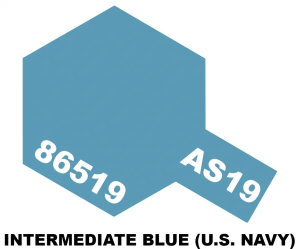 Tamiya AS-19 Spray Paint - Intermediate Blue (US NAVY) — image 4 of 4