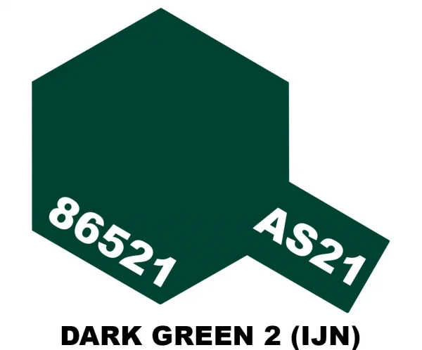 Tamiya AS-21 Spray Paint - Dark Green 2 (IJN)