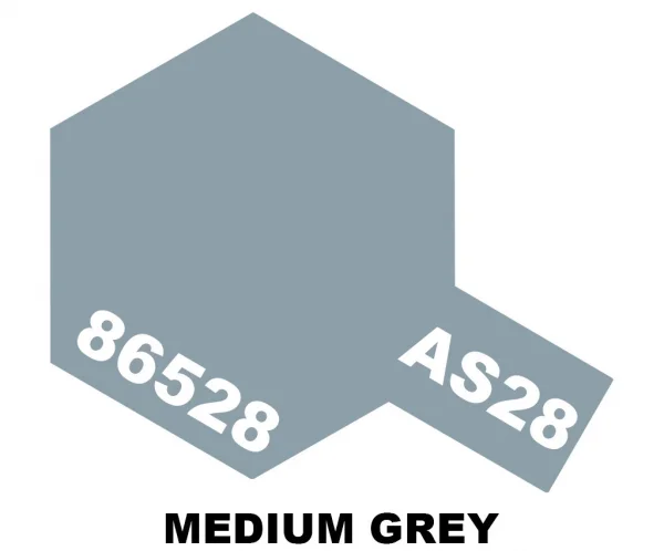 Tamiya AS-28 Spray Paint - Medium Grey