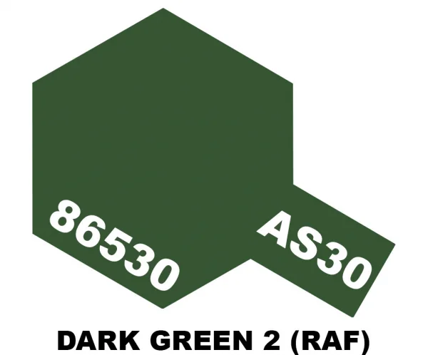 Tamiya AS-30 Spray Paint - Dark Green 2 (RAF)