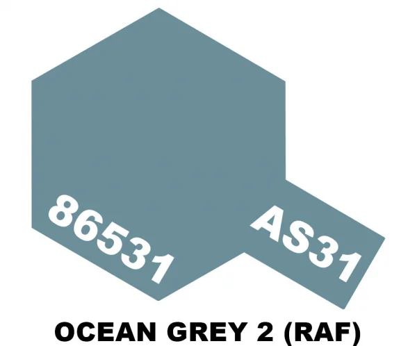 Tamiya AS-31 Spray Paint - Ocean Grey 2 (RAF)