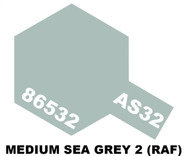 Tamiya AS-32 Spray Paint - Medium Sea Grey 2 (RAF)
