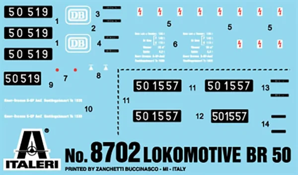 Italeri Schwere Guterzuglokomotive Baurehin