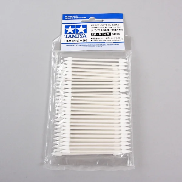 Tamiya Cotton Swabs - Triangle - Medium (50)