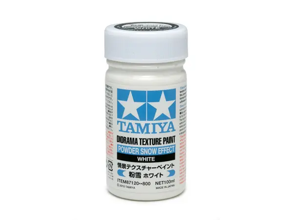Tamiya Texture Paint - Powder Snow White &mdash; image 4 of 4