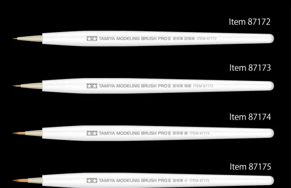 Tamiya Pro II Pointed Brush U Fine