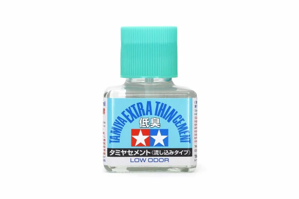 Tamiya Extra Thin Plastic Cement - Low Odour - 40ml