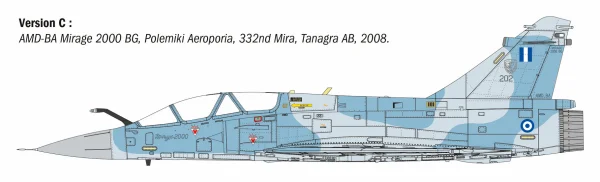 Italeri Mirage 2000 D