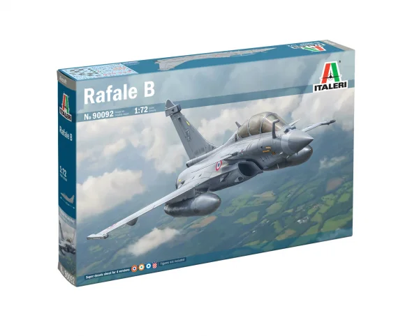 Italeri Rafale B Two-Seat French Fighter Aircraft