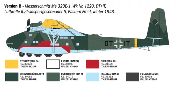 Italeri Messerschmitt Me 323 Gigant — image 2 of 18