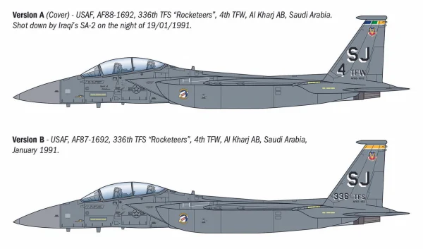 Italeri McDonnell Douglas F-15E Strike Eagle