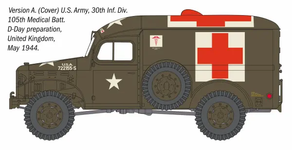 Italeri Dodge WC54 Ambulance — image 5 of 16