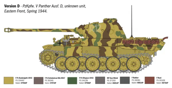 Italeri Pz. Kpfw. V Panther Ausf. D &mdash; image 18 of 18