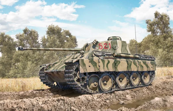 Italeri Pz. Kpfw. V Panther Ausf. D — image 10 of 17