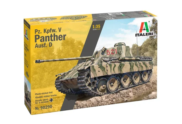 Italeri Pz. Kpfw. V Panther Ausf. D — image 9 of 17