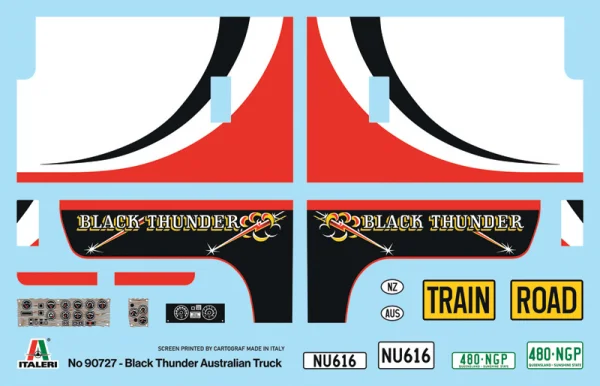 Italeri Black Thunder Australian Truck — image 10 of 14