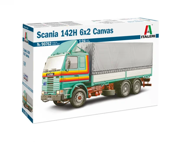 Italeri 1/24 Scania 142H 6x2 Canvas