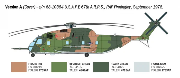Italeri HH-53C Super Jolly Green Giant &mdash; image 6 of 13