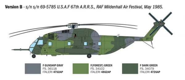 Italeri HH-53C Super Jolly Green Giant &mdash; image 5 of 13