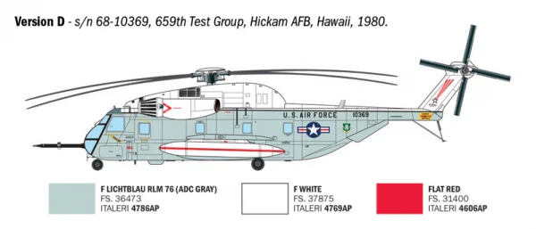 Italeri HH-53C Super Jolly Green Giant &mdash; image 4 of 13