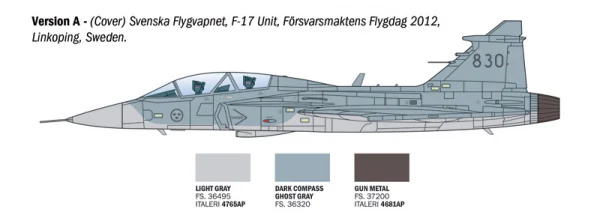 Italeri JAS-39 Twin Seater &mdash; image 5 of 14