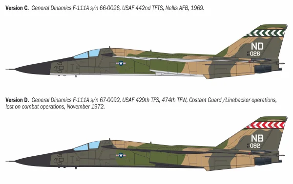 Italeri F-111 Aardvark