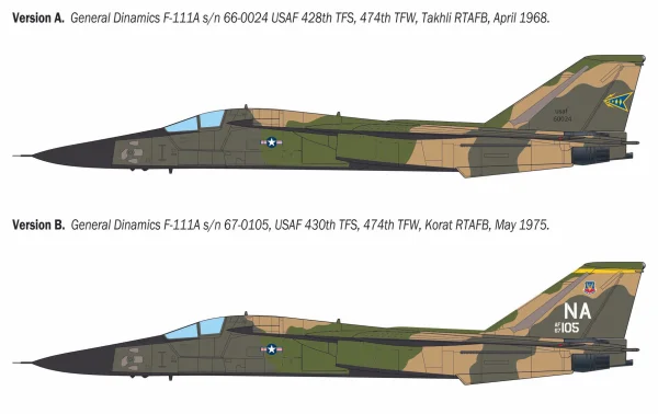 Italeri F-111 Aardvark