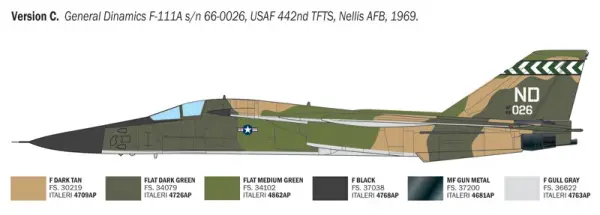 Italeri F-111 Aardvark &mdash; image 5 of 15