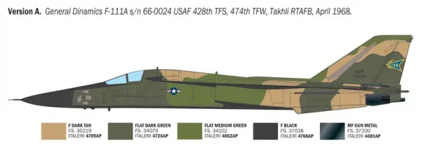 Italeri F-111 Aardvark &mdash; image 6 of 15