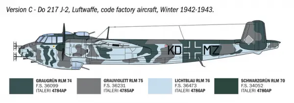 Italeri Dornier Do 217 J1/J2 Nachtjäger — image 2 of 17