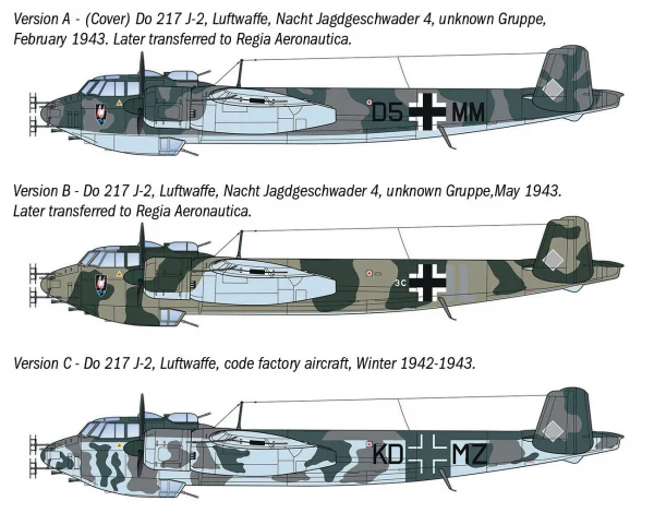 Italeri Dornier Do 217 J1/J2 Nachtjäger — image 5 of 6