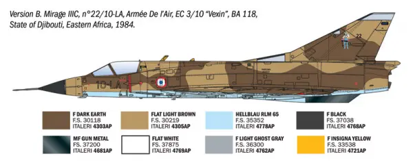 Italeri Mirage IIIC &mdash; image 13 of 17