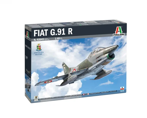 Italeri 1/48 G.91 R1/R3 Gina — image 11 of 12